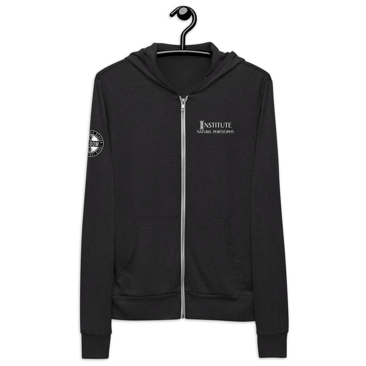 Institute Natural Philosophy zip hoodie