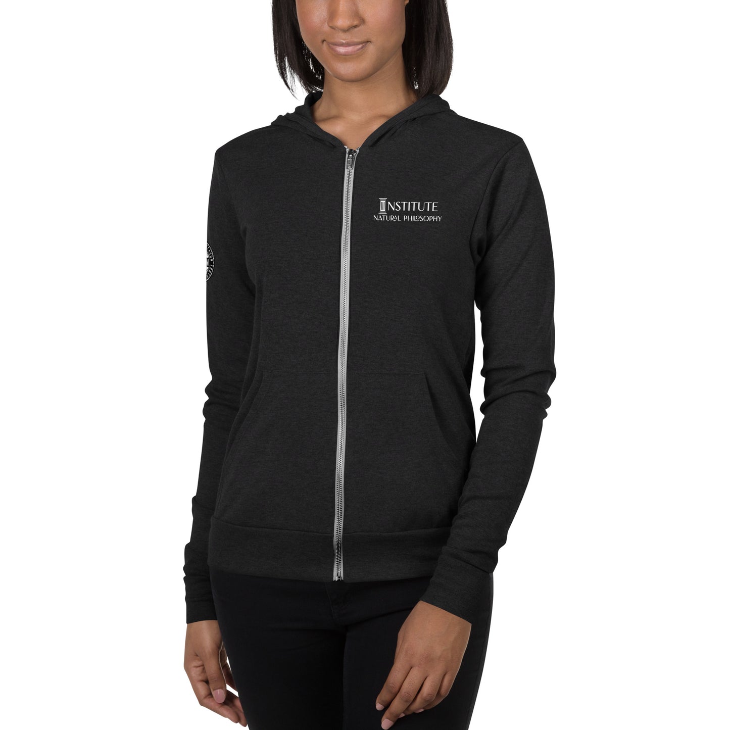 Institute Natural Philosophy zip hoodie