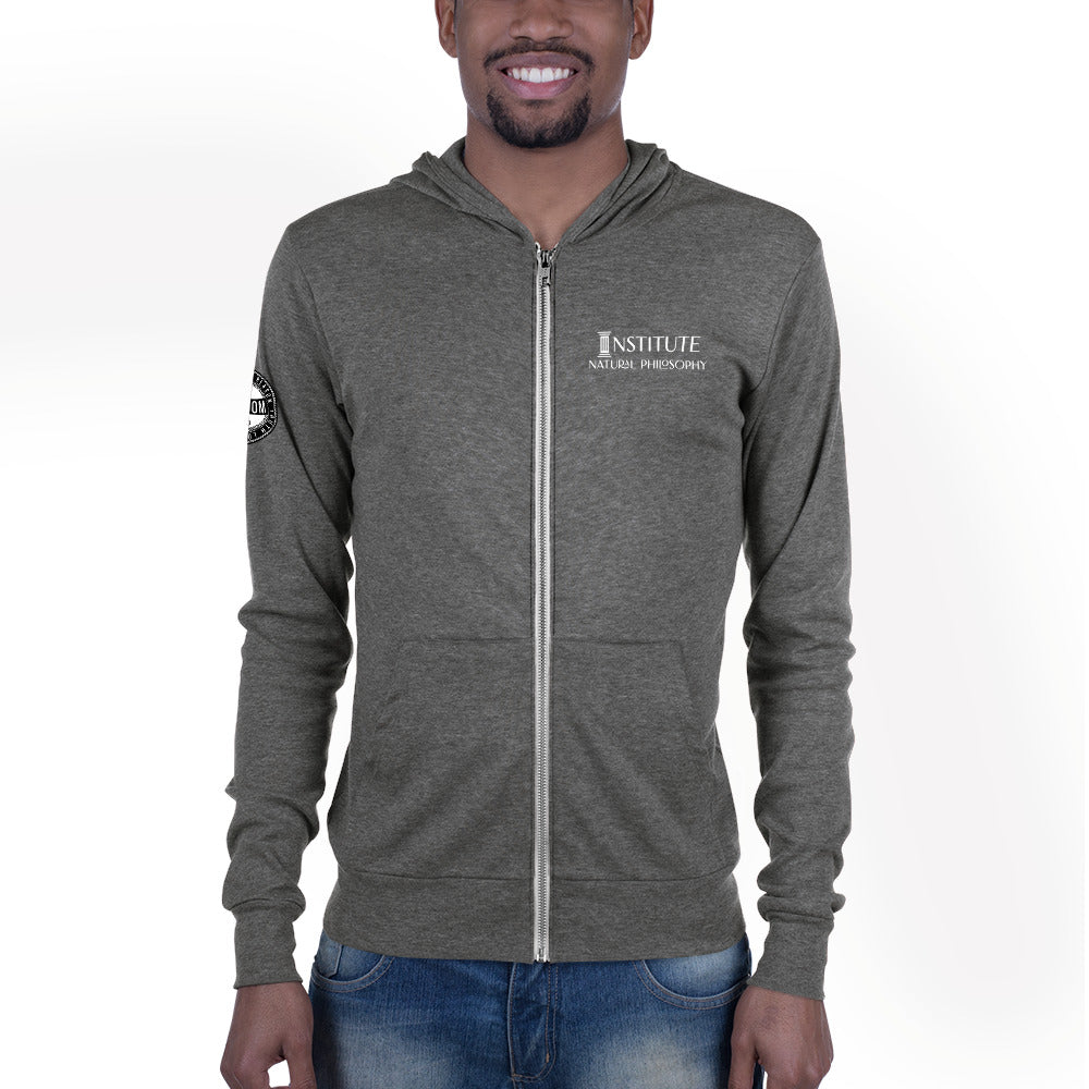 Institute Natural Philosophy zip hoodie