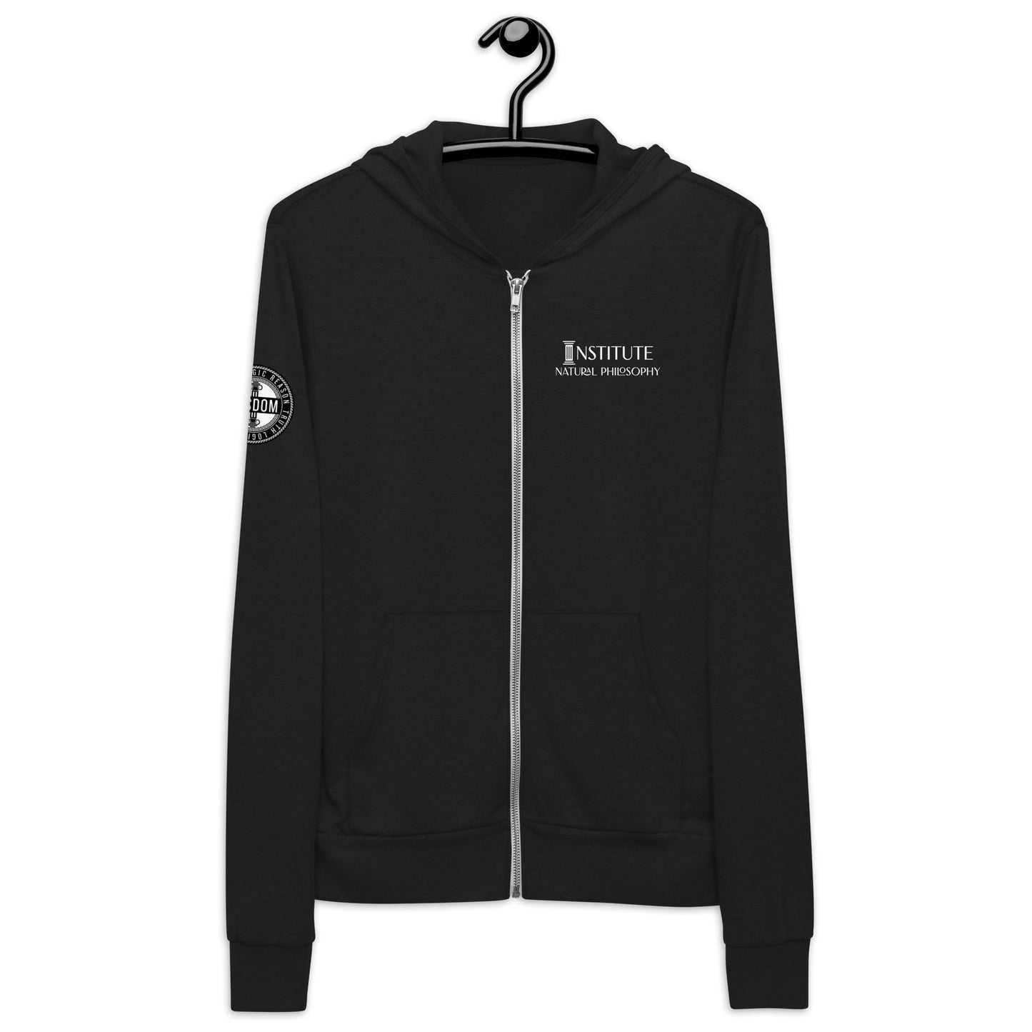 Institute Natural Philosophy zip hoodie