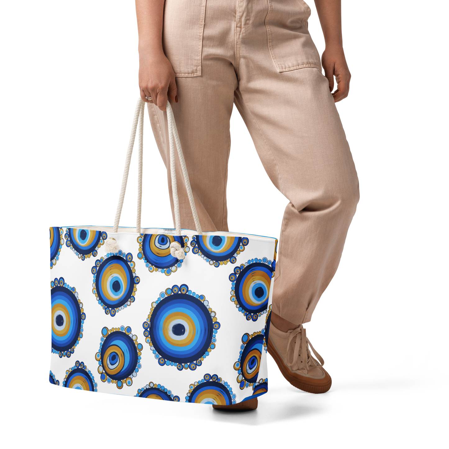 Evil Eye Mati Oversized Tote bag